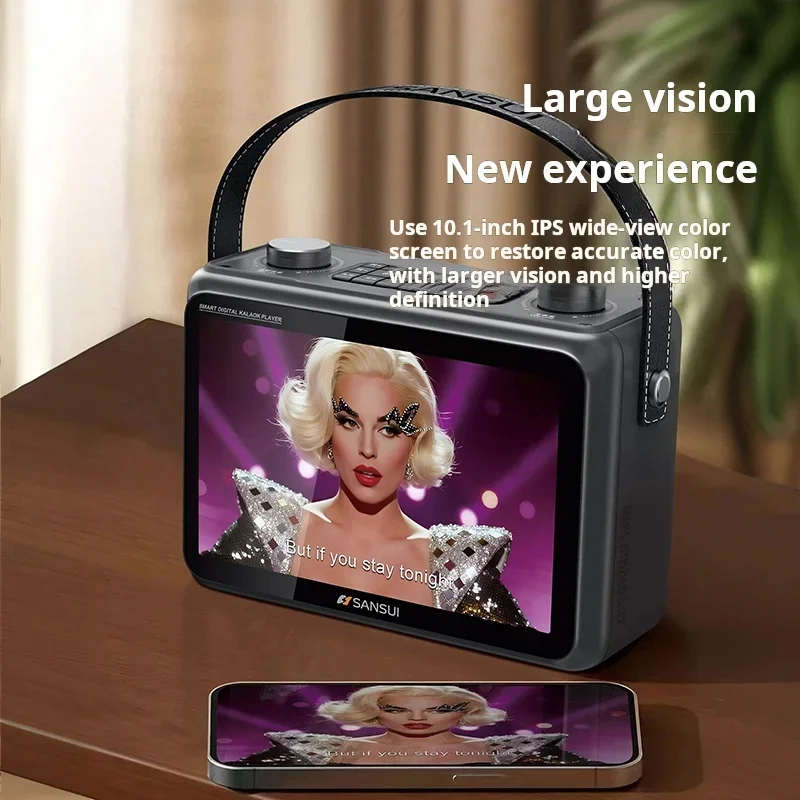 Audio Music To Lyrics - SANSUI K115 LED Ekran 10.1 inç