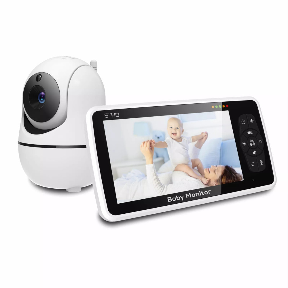 Zoom Audio Music - Yeni 5 İnç Video Bebek Monitörü,
