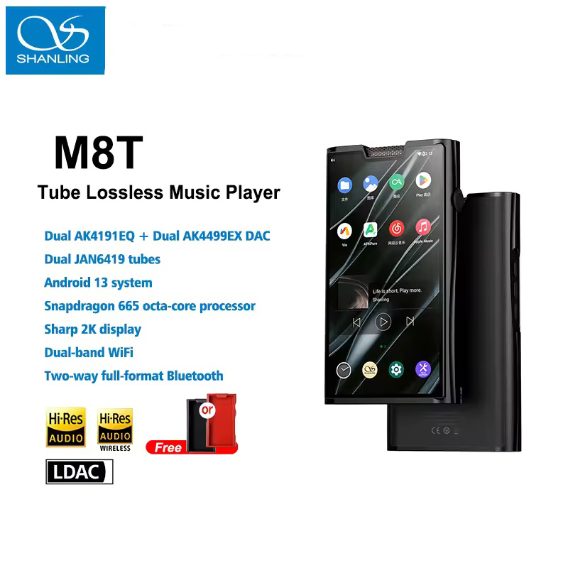 Audio Player With Youtube Music - SHANLING M8T Amiral Gemisi Tüp Android