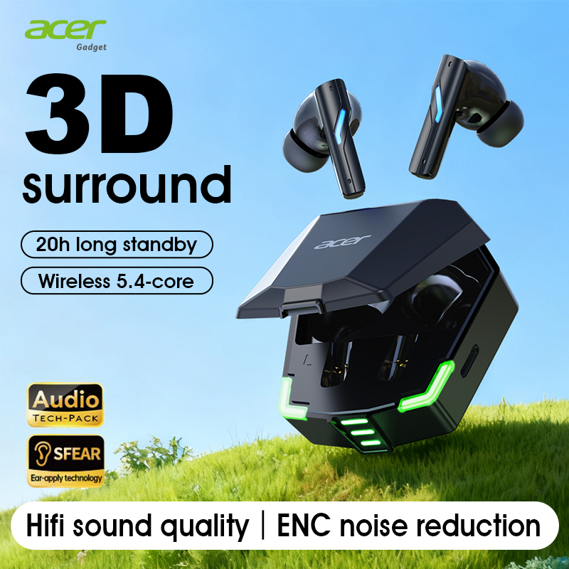 Contact Pickup Mic - Acer Ohr625 Kablosuz Bluetooth Kulaklık, Kulak