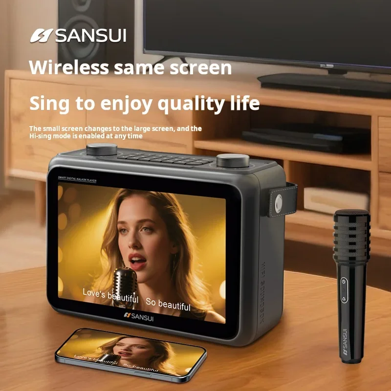SANSUI K115 Video Karaoke Blue - Audio Music To Lyrics incelemesi ve fiyatı