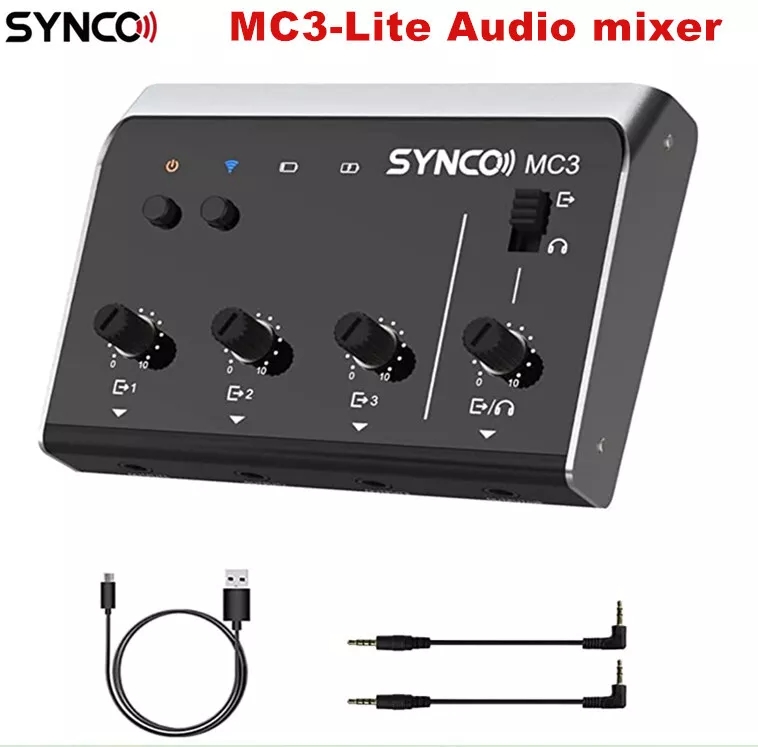 Synco MC3 Lite Ses Mikseri 4 K - Audio And Music Mixer incelemesi ve fiyatı