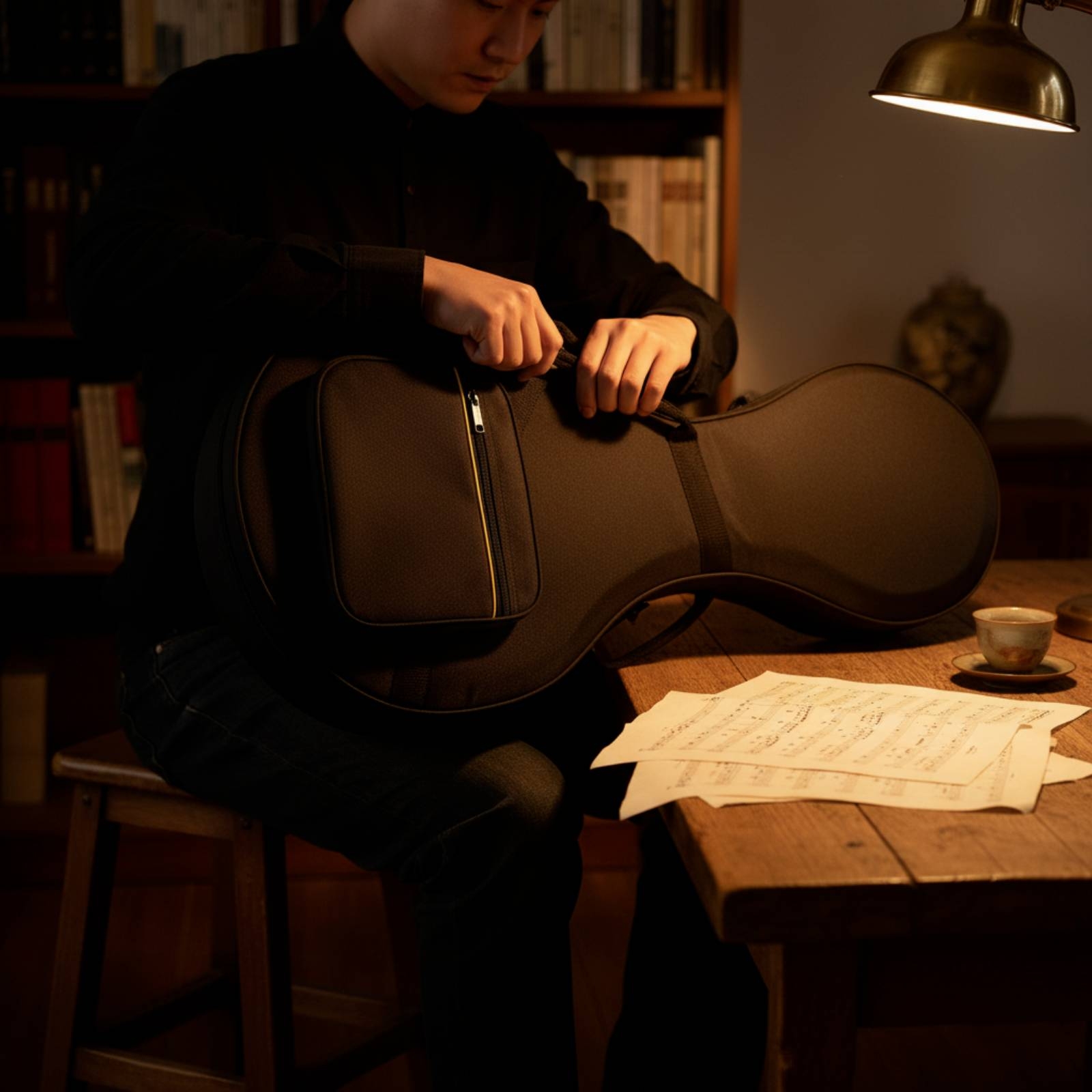Zhongruan Çantası Sağlam Zhong - Case Guitar Gig Bag incelemesi ve fiyatı