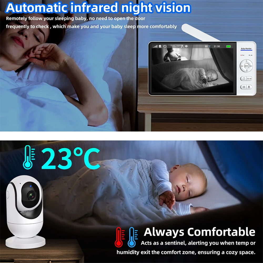 Hiçbir WiFi 7 Inç Bebek Monitö - Zoom Audio Music incelemesi ve fiyatı