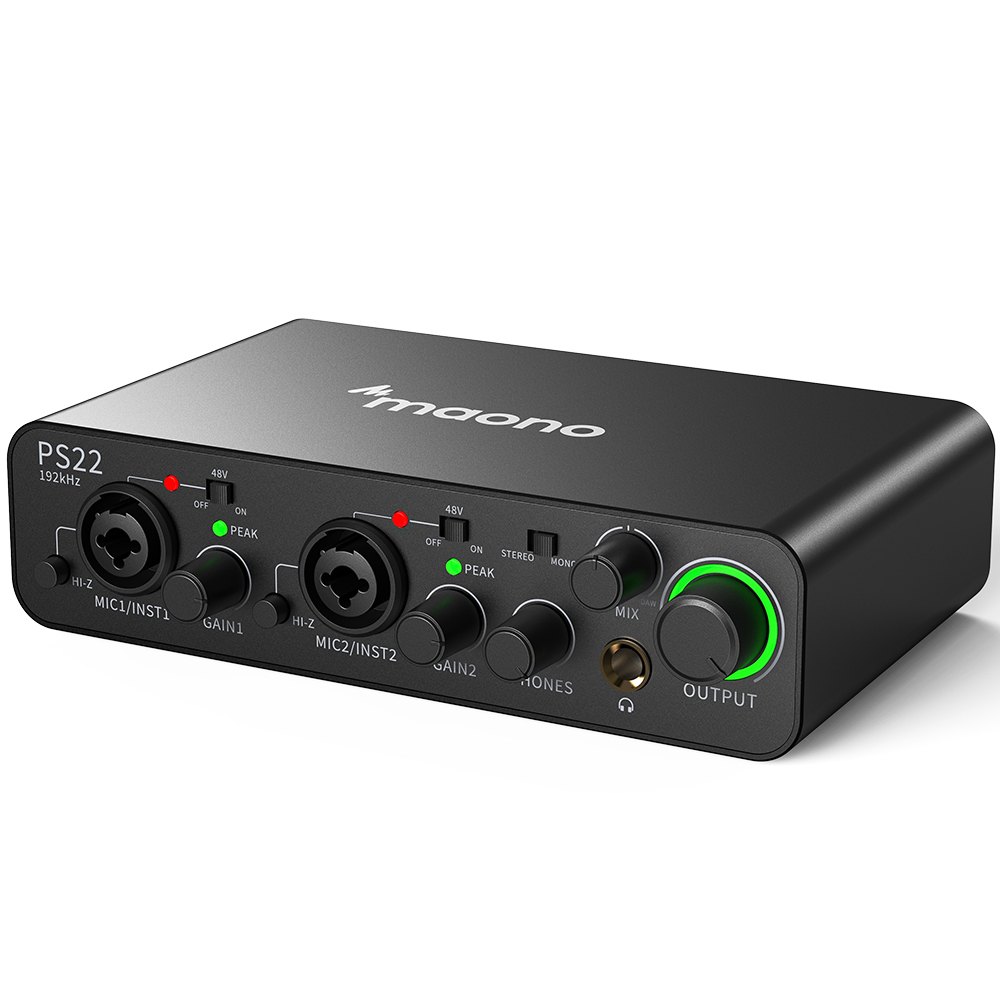 MAONO PS22 Profesyonel Ses Kar - Audio And Music Mixer incelemesi ve fiyatı