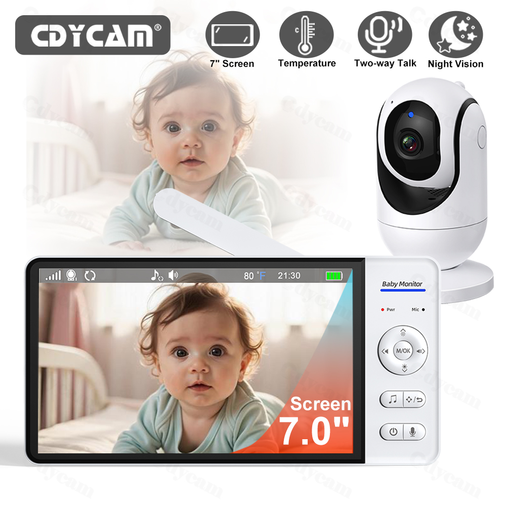 7 İnç Video Bebek Monitörü Gec - Zoom Audio Music incelemesi ve fiyatı