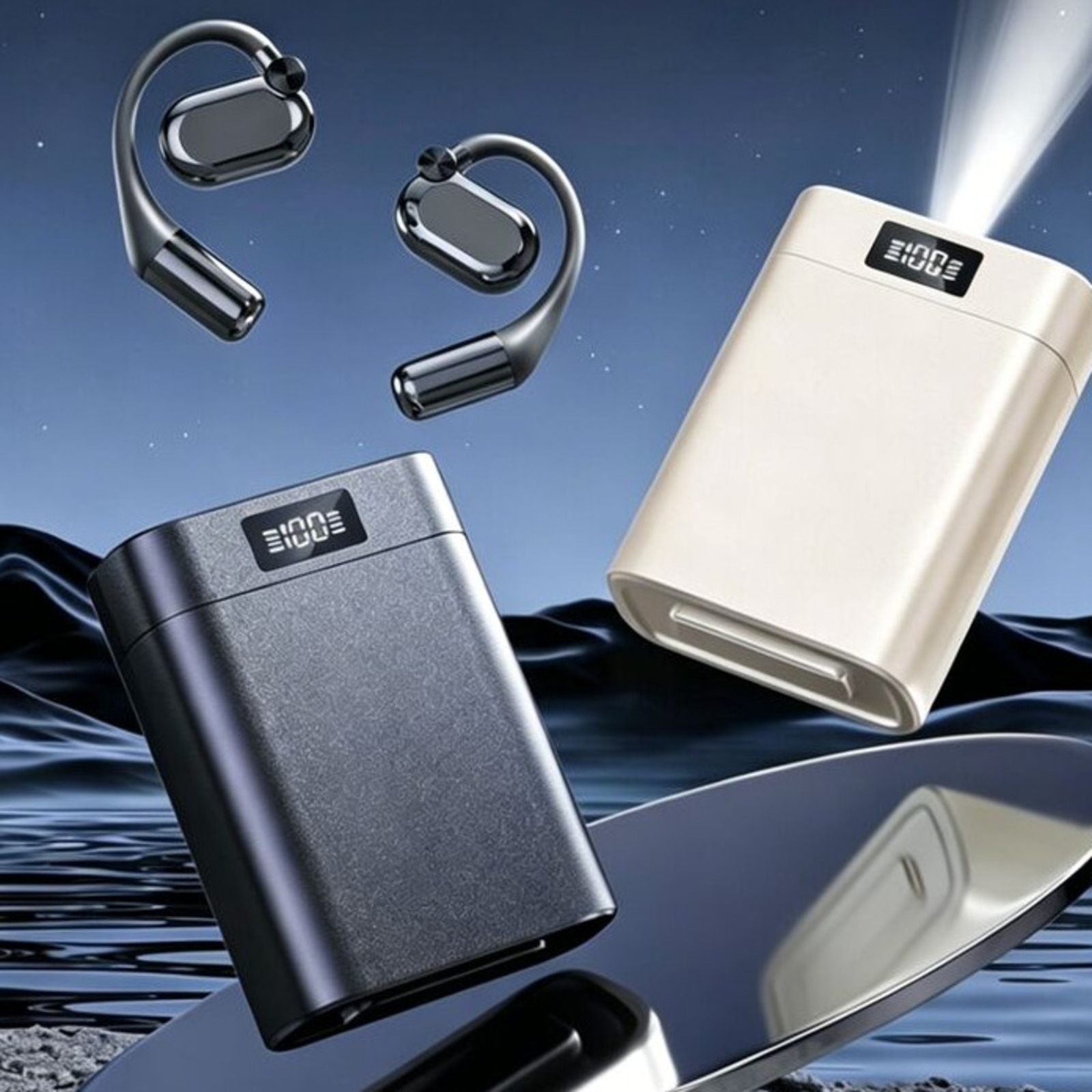 Açık Kulaklı Bluetooth Kulaklı - Contact Pickup Mic incelemesi ve fiyatı
