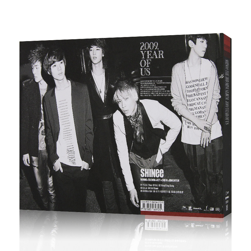 SHINEE 2009 ABD Yılı'ımız Bugü - Audio Music To Lyrics incelemesi ve fiyatı