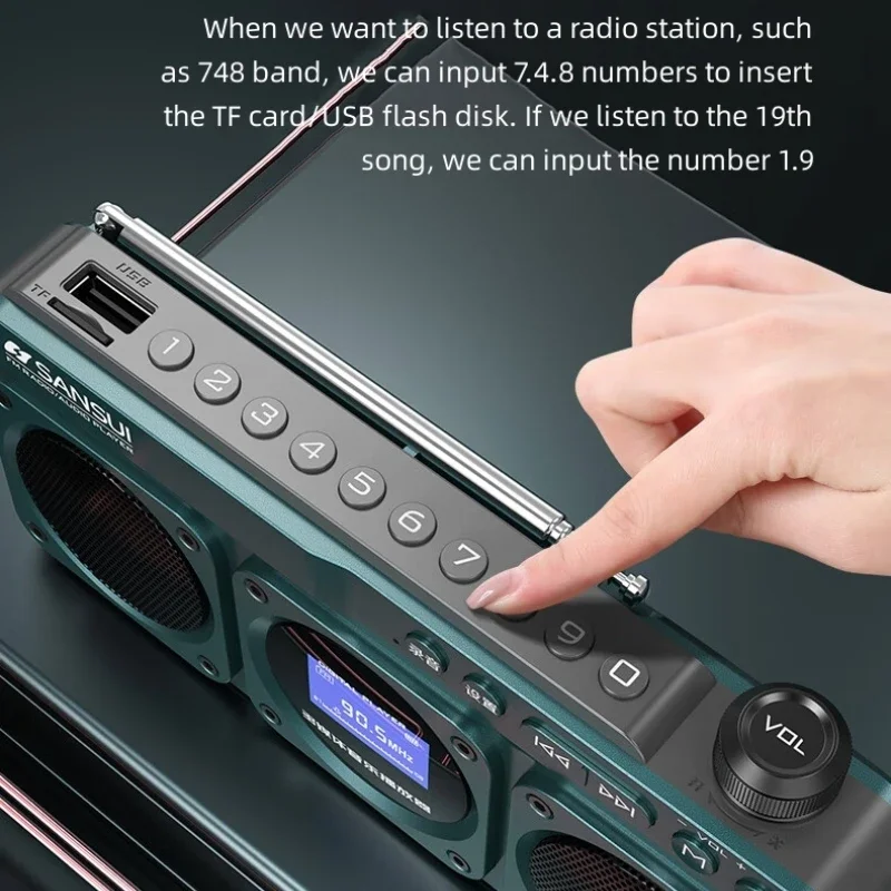 Taşınabilir F28 FM Radyo Hi-fi - Audio Music To Lyrics incelemesi ve fiyatı