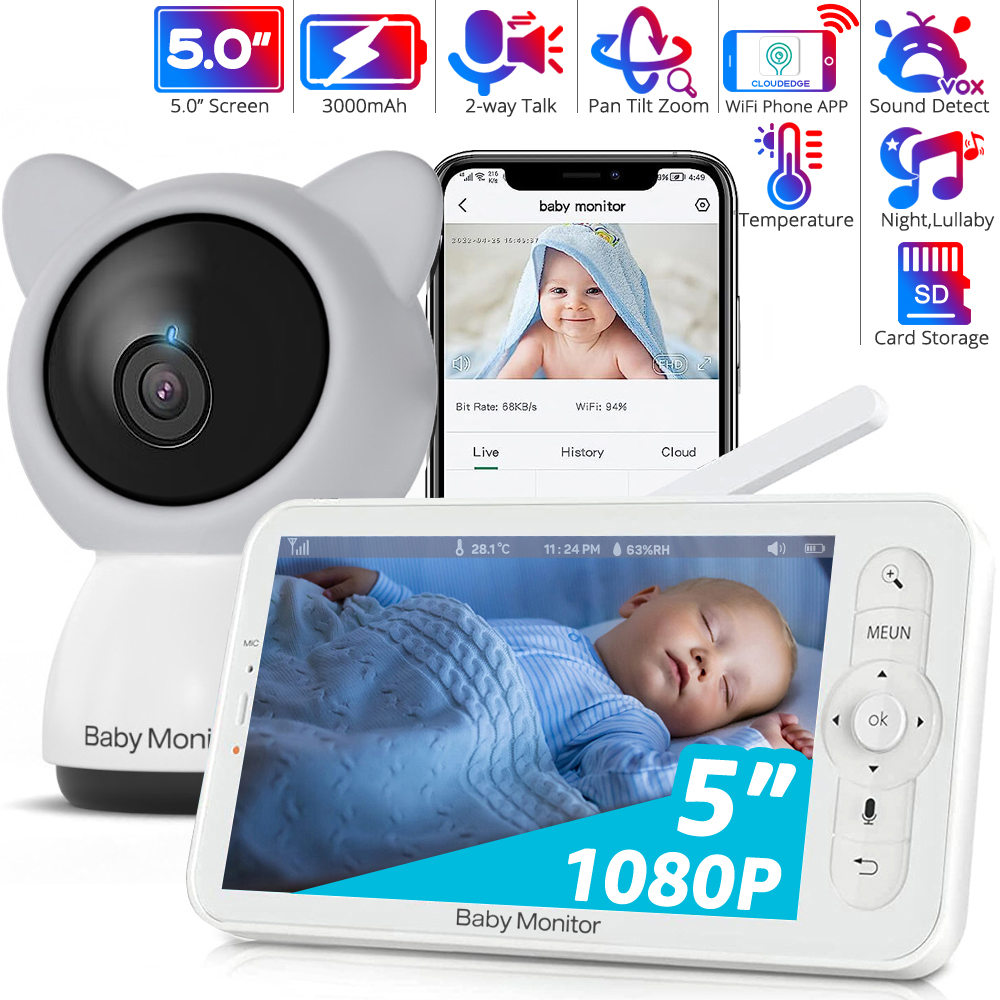 APP'li WiFi Bebek Monitörü, 5  - Zoom Audio Music incelemesi ve fiyatı